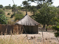 Hütte im Caprivi