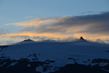 Sonnenuntergang am Snaefellsjökull