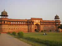 Im Roten Fort von Agra
