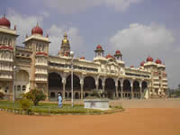 Der Stadtpalast von Mysore