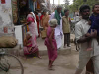In den Strassen von Madurai