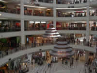 In einem der Shopping-Center von Kuala Lumpur