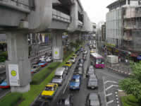 Verkehr auf Bangkoks Strassen