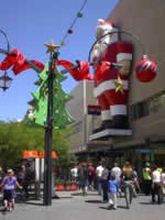 Weihnachtsmann in Adelaide