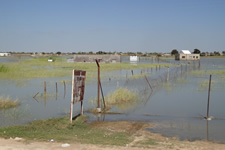 Viele Dörfer im Norden sind überschwemmt