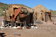 Himba-Hütten