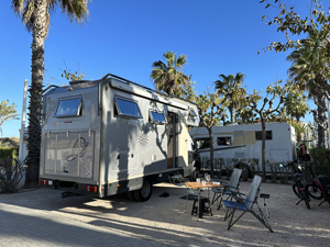 Wieder einmal auf "unserem" Campingplatz Kikopark in Oliva