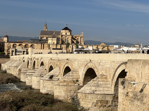 Puente Romano in Córdoba, Bestandteil der römischen Via Augusta