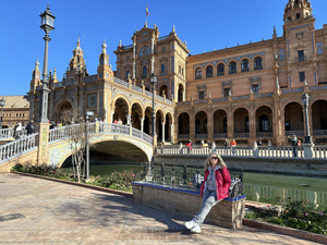 Gigantismus pur: Plaza de España