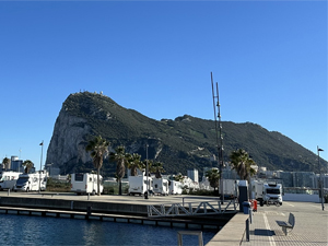 Stellplatz vor Gibraltar