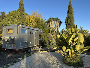 Mediterraner Garten in der Finca Los Chozones (in Alhaurín el Grande bei Málaga)