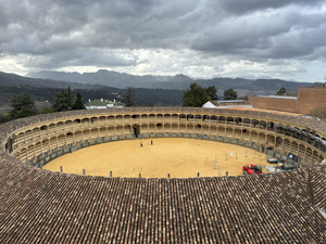 Plaza de Toros de Ronda, eine der ältesten Stierkampfarenen in Andalusien