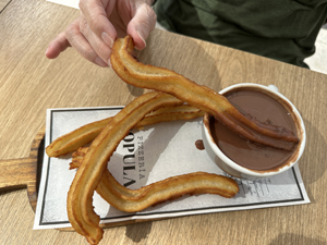 Zwischendurch ein paar Churros zur Stärkung