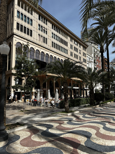 An der Explanada de España in Alicante