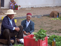 Auf dem Gemüsemarkt von Houmt Souk (Djerba)